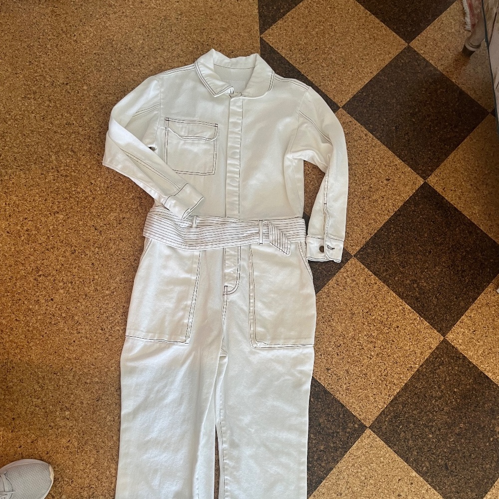 White Jumpsuit